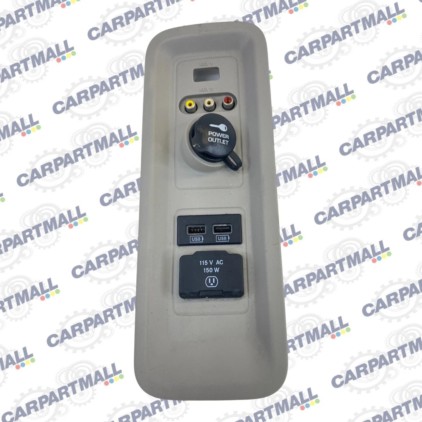 2013-2016 Town & Country Rear Power Outlet Housing W/Usb Port Panel 1XF85BD1AA