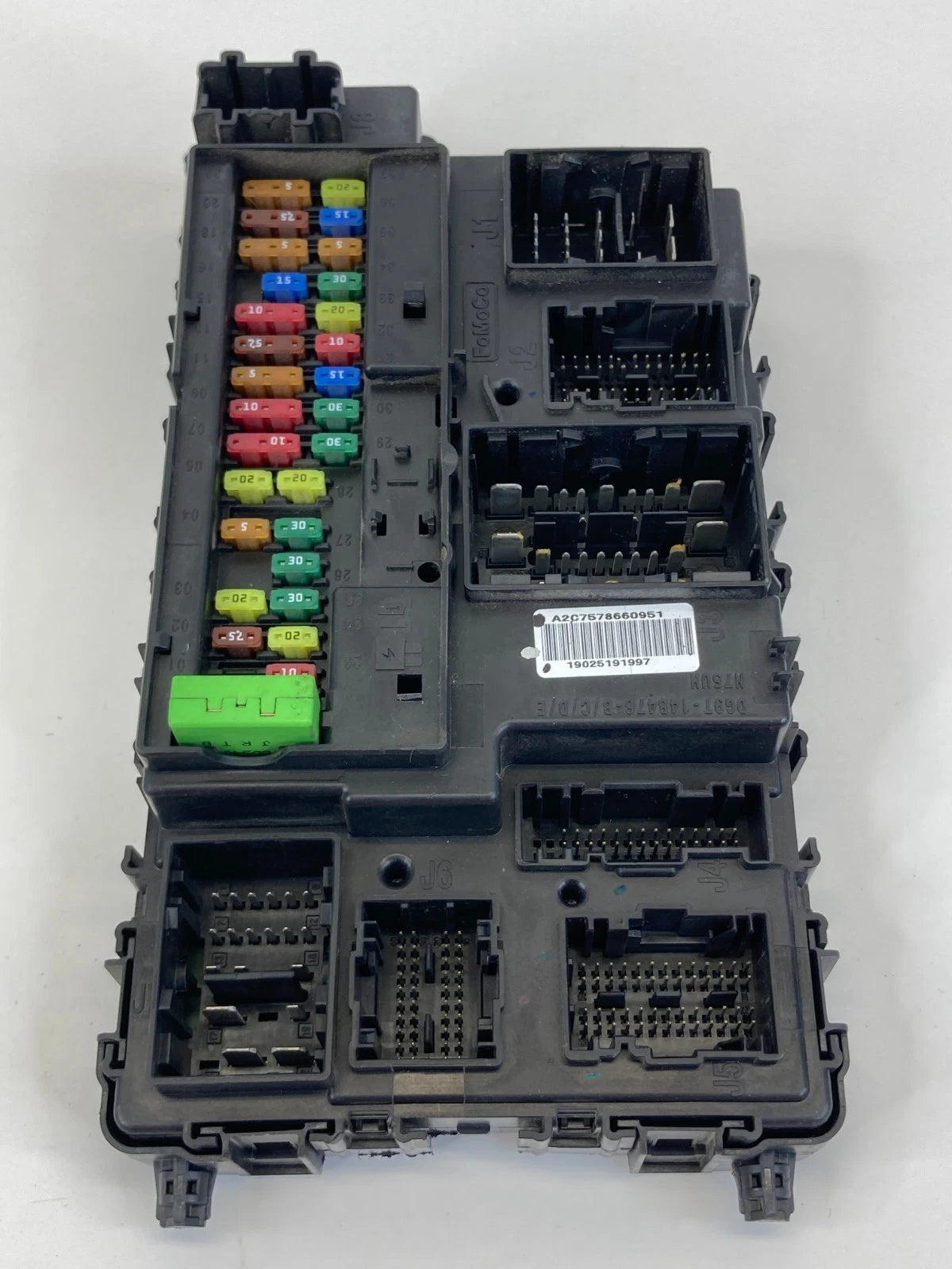 18 19 FORD EXPLORER INTERCEPTOR UTILITY CABIN JUNCTION BLOCK FUSEBOX DG9T14B476B