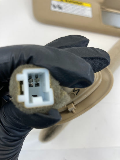 09 10 Hyundai Sonata Roof Left & Right Side Sunvisor Sun Visor Shade Pair OEM