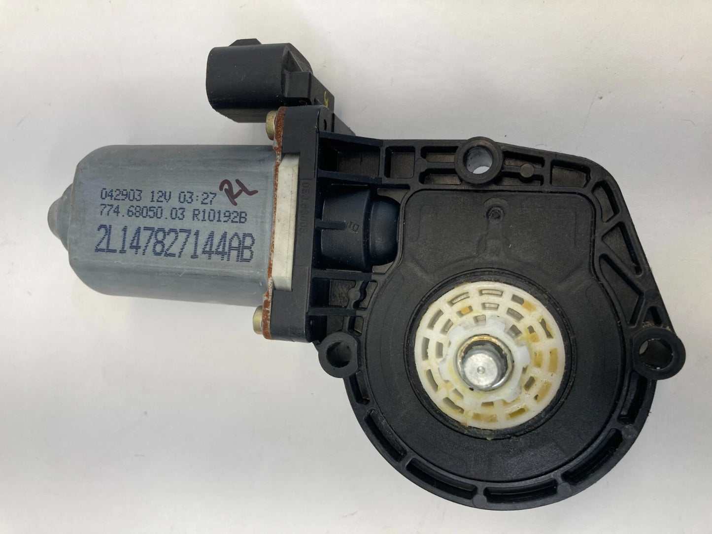 03-06 LINCOLN NAVIGATOR REAR LEFT SIDE DOOR POWER WINDOW MOTOR 2L147827144AB OEM