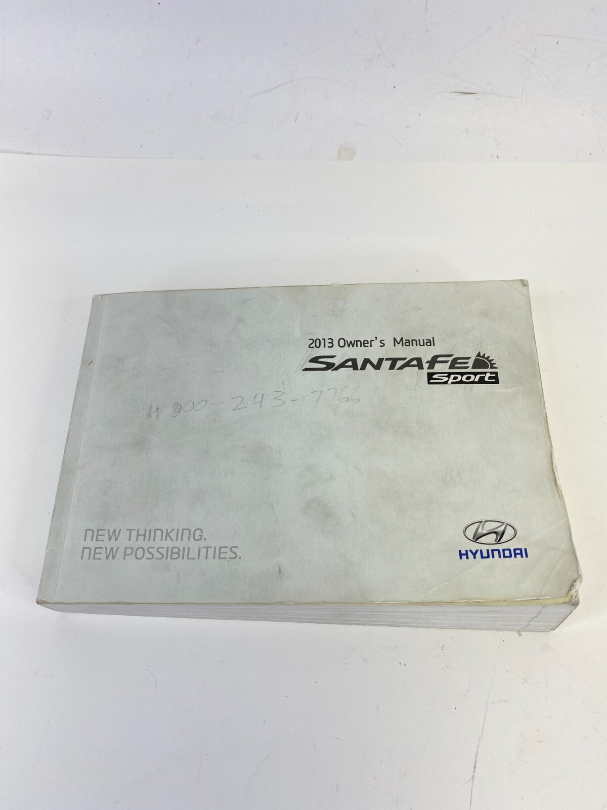2013 Hyundai Santa Fe Sport Owner's Guide Manual Book Information Set W/ Case