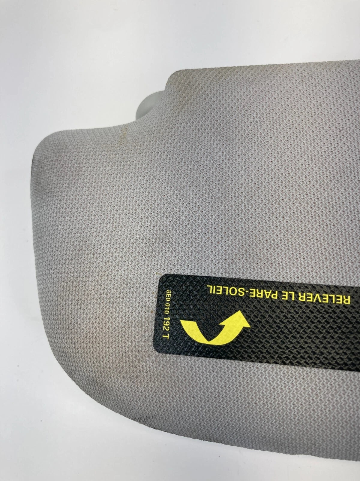 2005-2011 AUDI A6 QUATTRO ROOF RIGHT PASSENGER SUNVISOR SUN VISOR SHADE OEM
