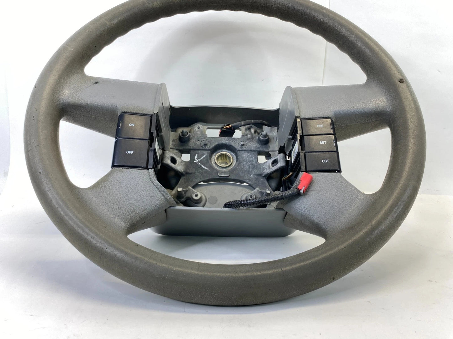 2004-2008 FORD F-150 STEERING WHEEL W/ CRUISE CONTROL BUTTONS OEM
