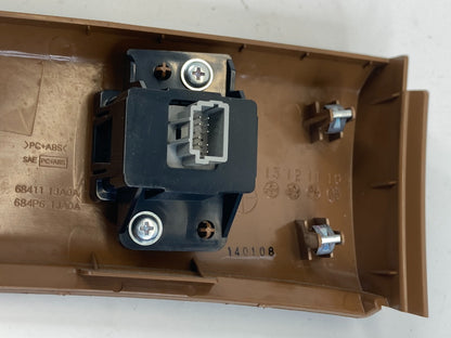 2011-2017 Nissan Quest Sliding Door Switch w/ Panel Cover Trim 68411-1JA0A OEM