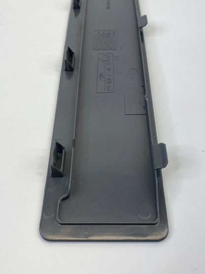 02-05 BMW 745I 745LI REAR TRUNK LID LIGHT ACCESS COVER BEZEL PANEL 51497030468