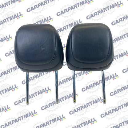 2013-2016 DODGE DART FRONT SEAT HEADREST HEAD REST SET 2 RH LH LEATHER BLACK
