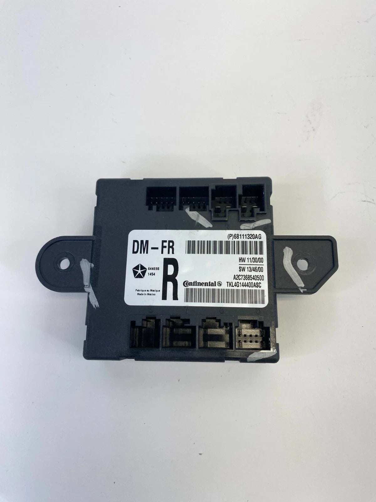 2015-2017 CHRYSLER 200 FRONT RIGHT SIDE DOOR COMPUTER CONTROL MODULE 68111320AG