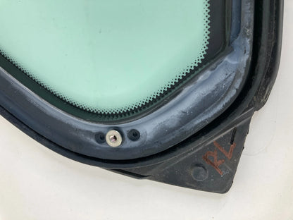 2003-2011 SAAB 9-3 REAR LEFT DOOR WINDOW GLASS VENT QUARTER PANEL E143R-001025