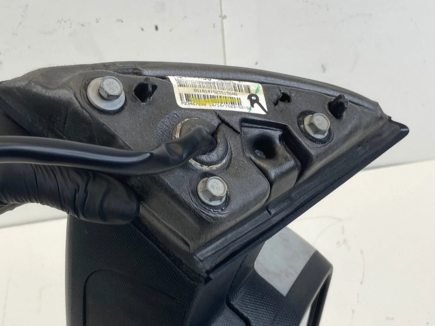 15-17 CHEVROLET EQUINOX FRONT RIGHT SIDE VIEW POWER DOOR MIRROR CHROME 23467288