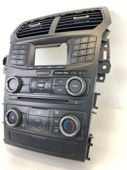 2016-2019 FORD EXPLORER RADIO & CLIMATE CONTROL PANEL ASSY JB5T-18A802-BD