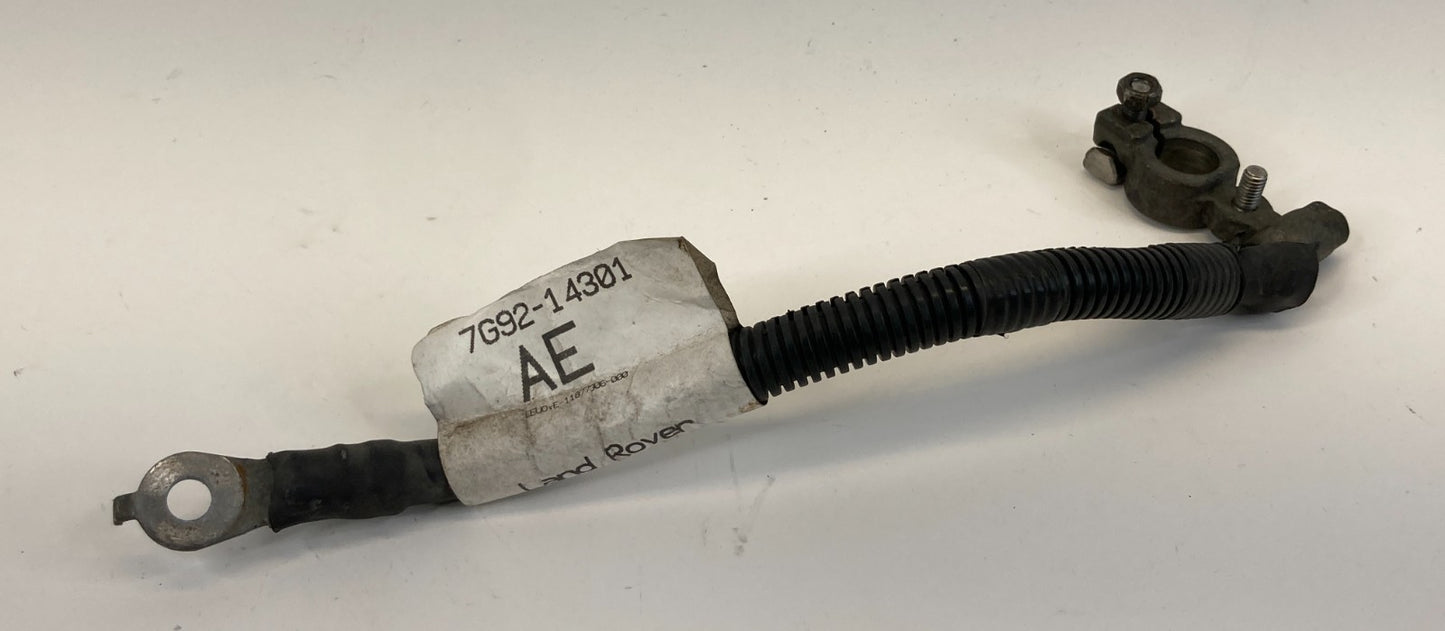 2008-2012 Land Rover LR2 Battery Negative Cable Wire Terminal 7G92-14301-AE OEM