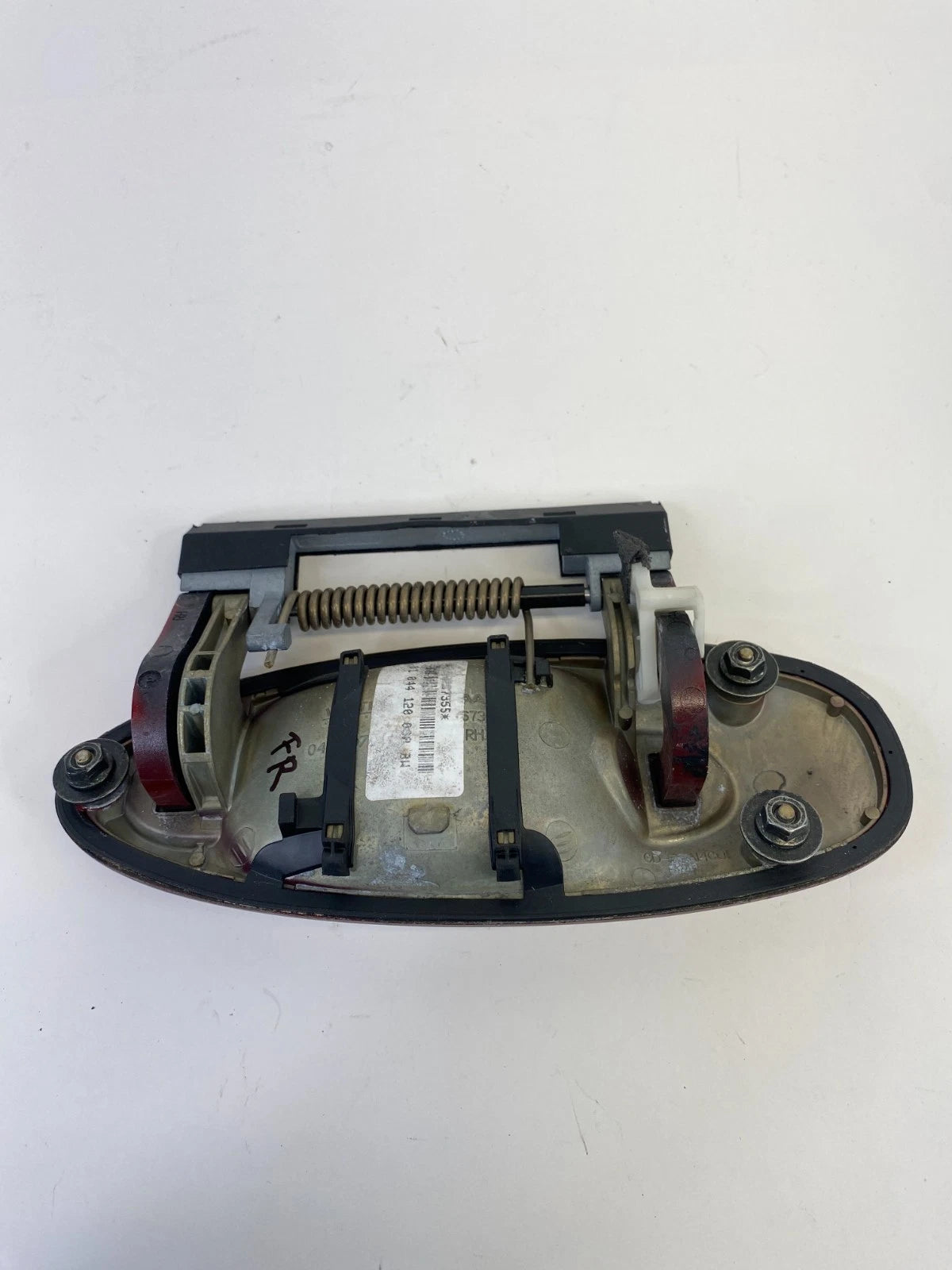 2003-2007 SAAB 9-3 FRONT RIGHT PASSENGER DOOR EXTERIOR DOOR HANDLE 294 CHILI RED