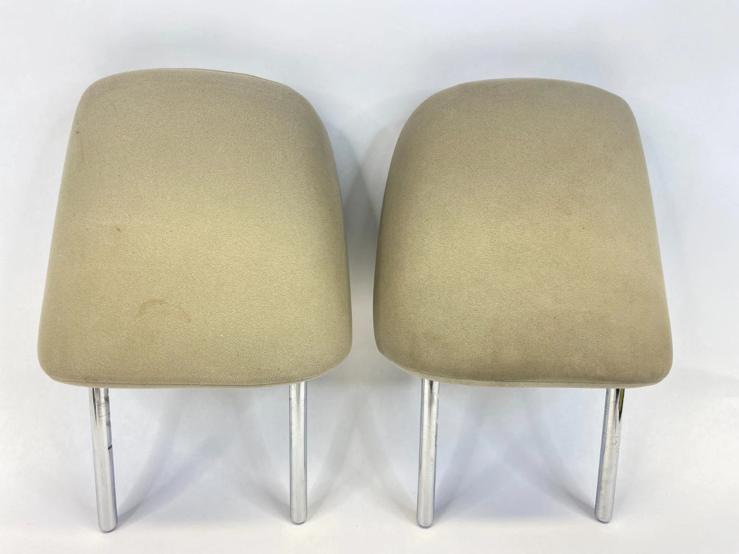 2010-2015 TOYOTA PRIUS FRONT LEFT & RIGHT SEAT HEADREST HEAD REST PAIR CLOTH OEM