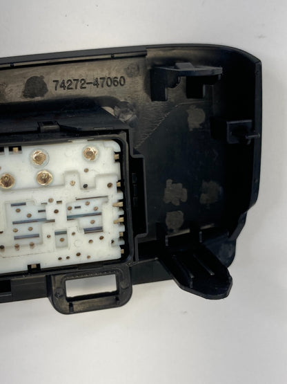 2010-2015 Toyota Prius Rear Left Door Window Switch W/Trim Bezel 74272-47060 OEM