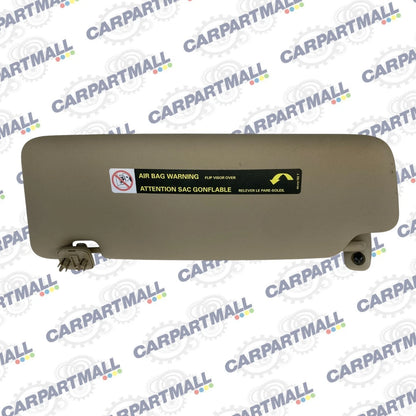 05-08 AUDI A4 QUATTRO FRONT RIGHT RH PASSENGER SIDE SUNVISOR SUN VISOR SHADE OEM