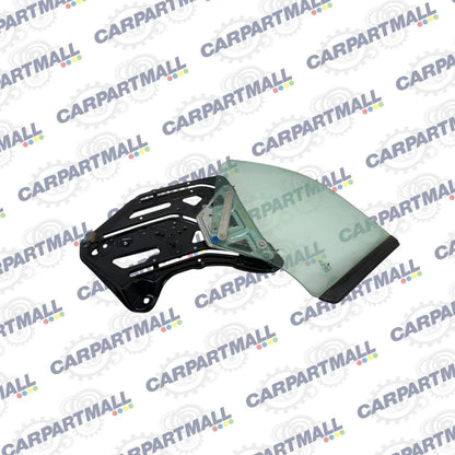 04-11 SAAB 9-3 CONVERTIBLE REAR RIGHT QUARTER WINDOW GLASS W/ REGULATOR 12830638