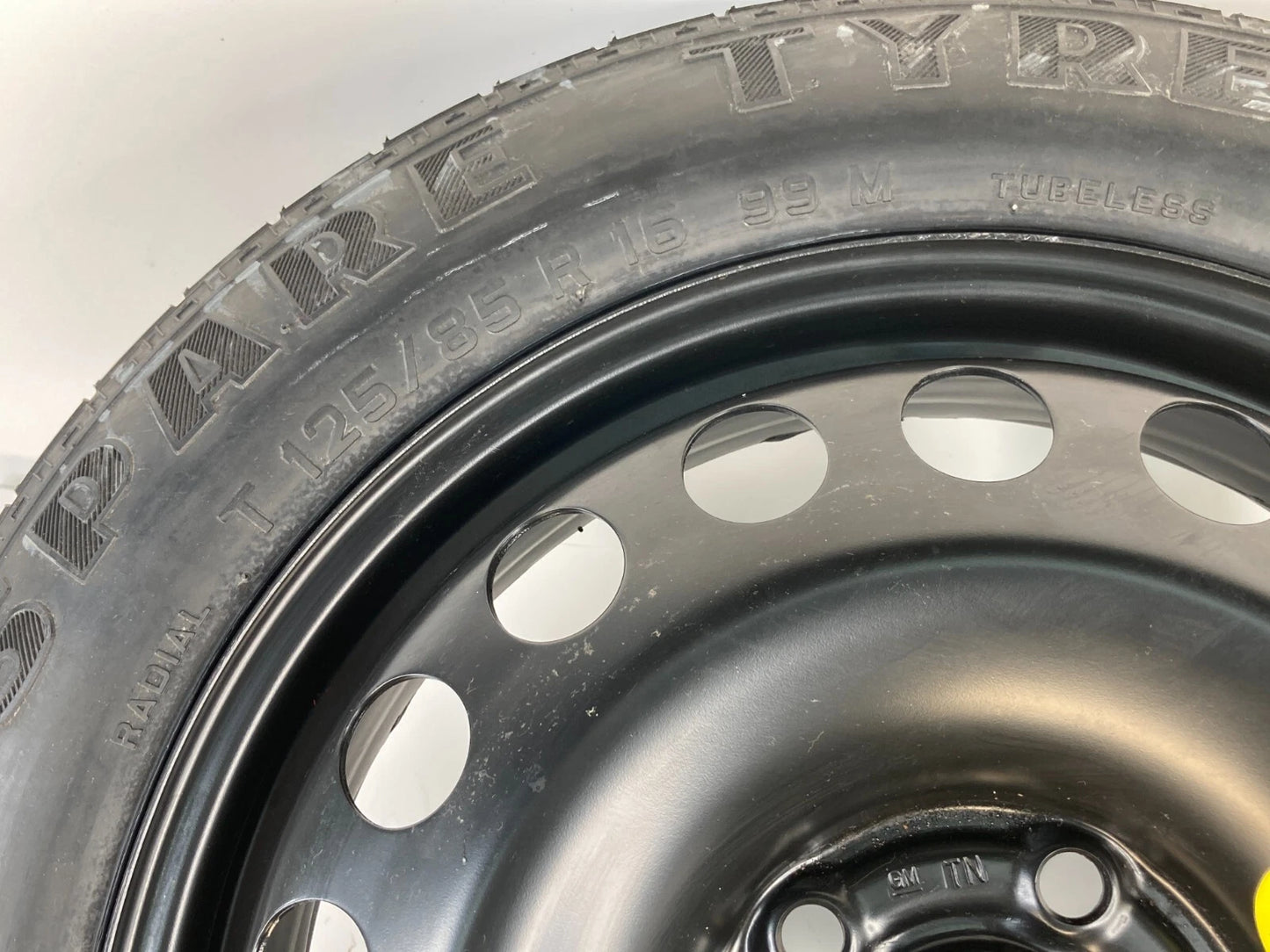 2003-2011 SAAB 9-3 93 COMPACT DONUT SPARE TIRE WHEEL RIM T125/85 R16 99M OEM