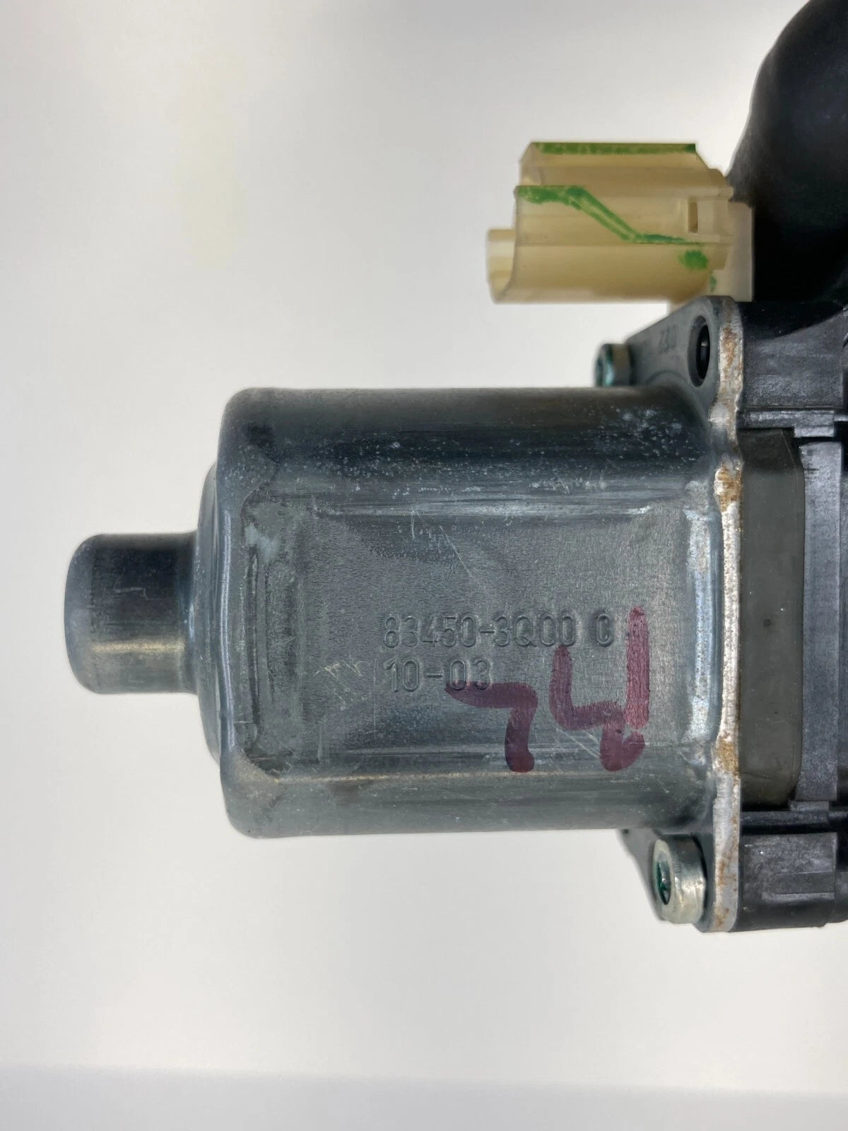 11-14 HYUNDAI SONATA SEDAN REAR LEFT BACK SIDE DOOR WINDOW MOTOR 83450-3Q000 OEM