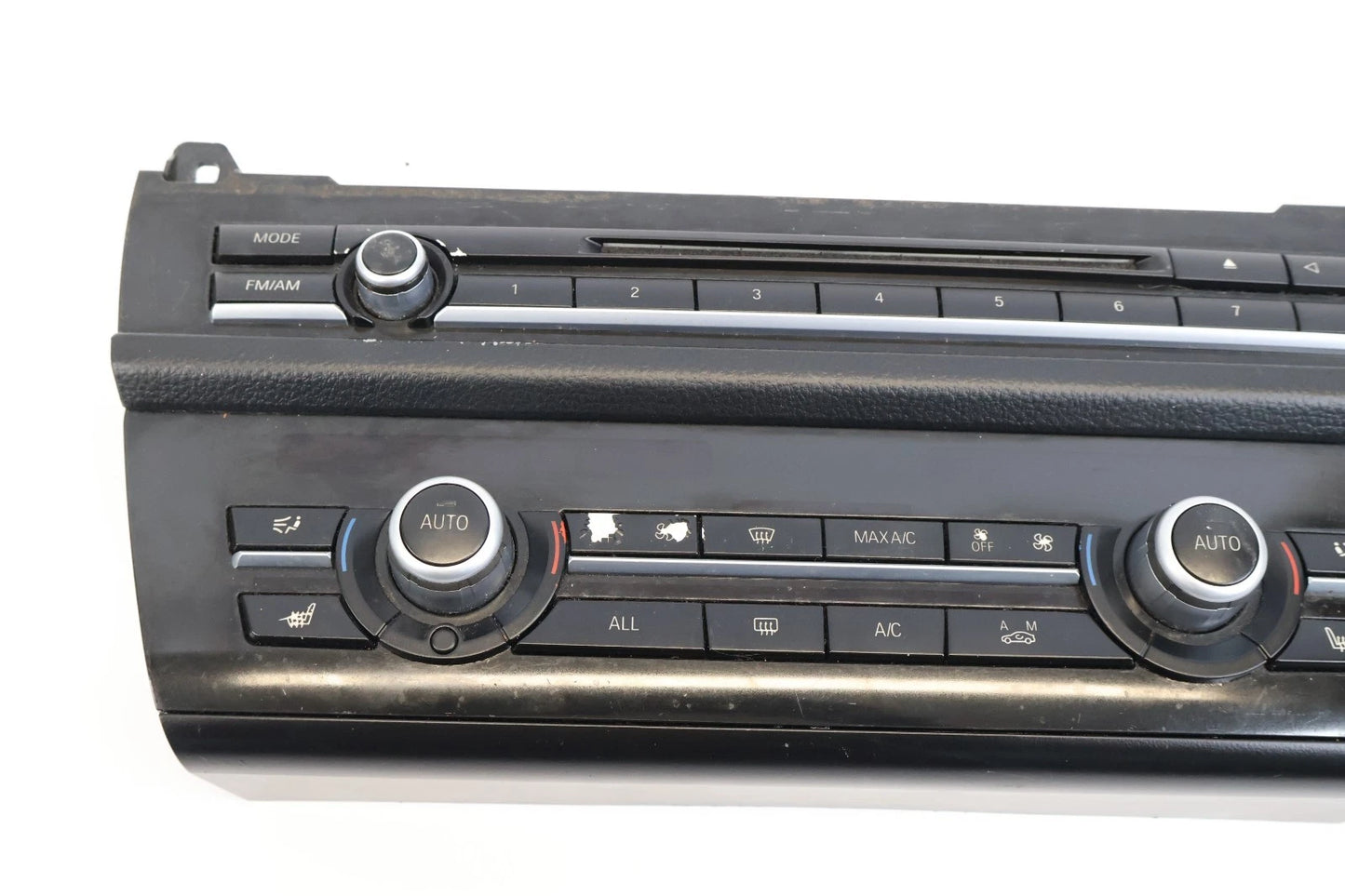 2011-2016 BMW F10 528I 535I 550I AC HEATER CLIMATE RADIO CONTROL PANEL 930615601