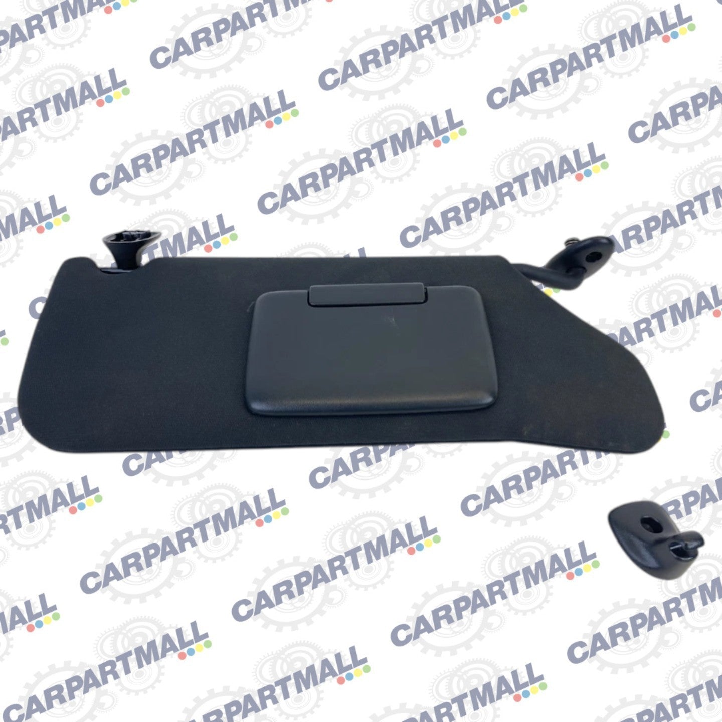 2011-2014 Dodge Avenger Right Passenger Side Sunvisor Sun Visor Cloth Black OEM