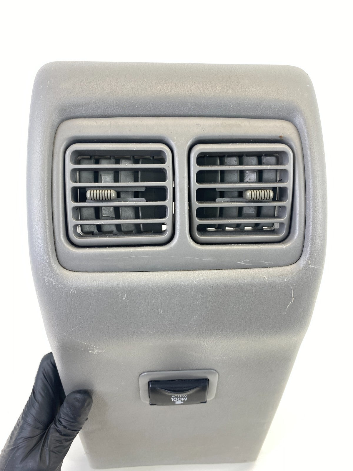 2002 2003 2004 Toyota Avalon Rear Center Console Air Vent Grille w/ Plug OEM