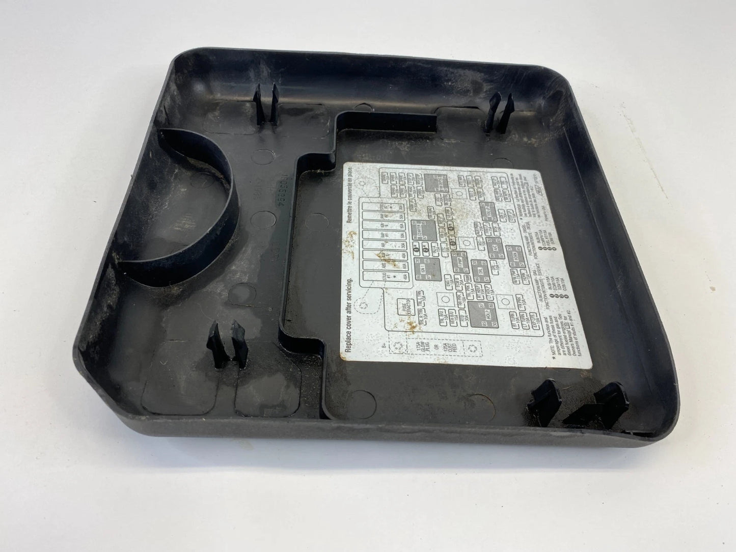 2000 GMC YUKON 5.3L 16V A/T ENGINE FUSE RELAY BOX COVER CAP LID 15770210 OEM