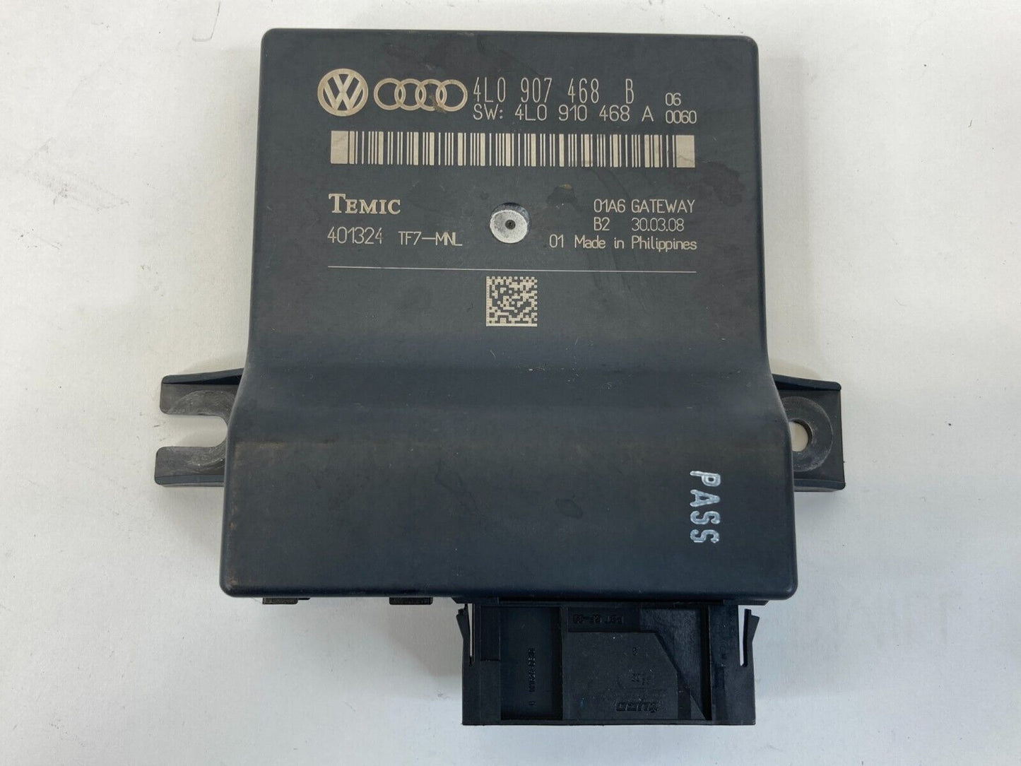 2006-2008 Audi A6 3.2L V6 Gateway Control Module Unit 4L0-907-468-B OEM