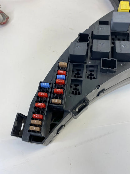 03-08 JAGUAR S-TYPE 3.0L RWD RR TRUNK FUSE RELAY BOX MODULE W BATTERY CABLE OEM