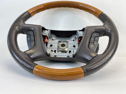 2009-2012 Buick Enclave Enclave Steering Wheel W /Woodgrain Assembly OEM