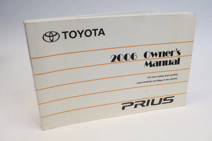 2006 TOYOTA PRIUS OWNERS MANUAL NAVIGATION SYSTEM MAINTENANCE GUIDE SET W/ CASE