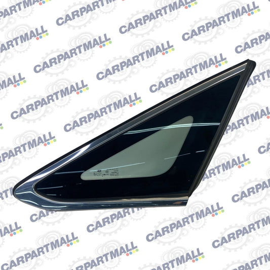 2015-2019 HYUNDAI SONATA REAR RIGHT SIDE QUARTER PANEL WINDOW GLASS OEM