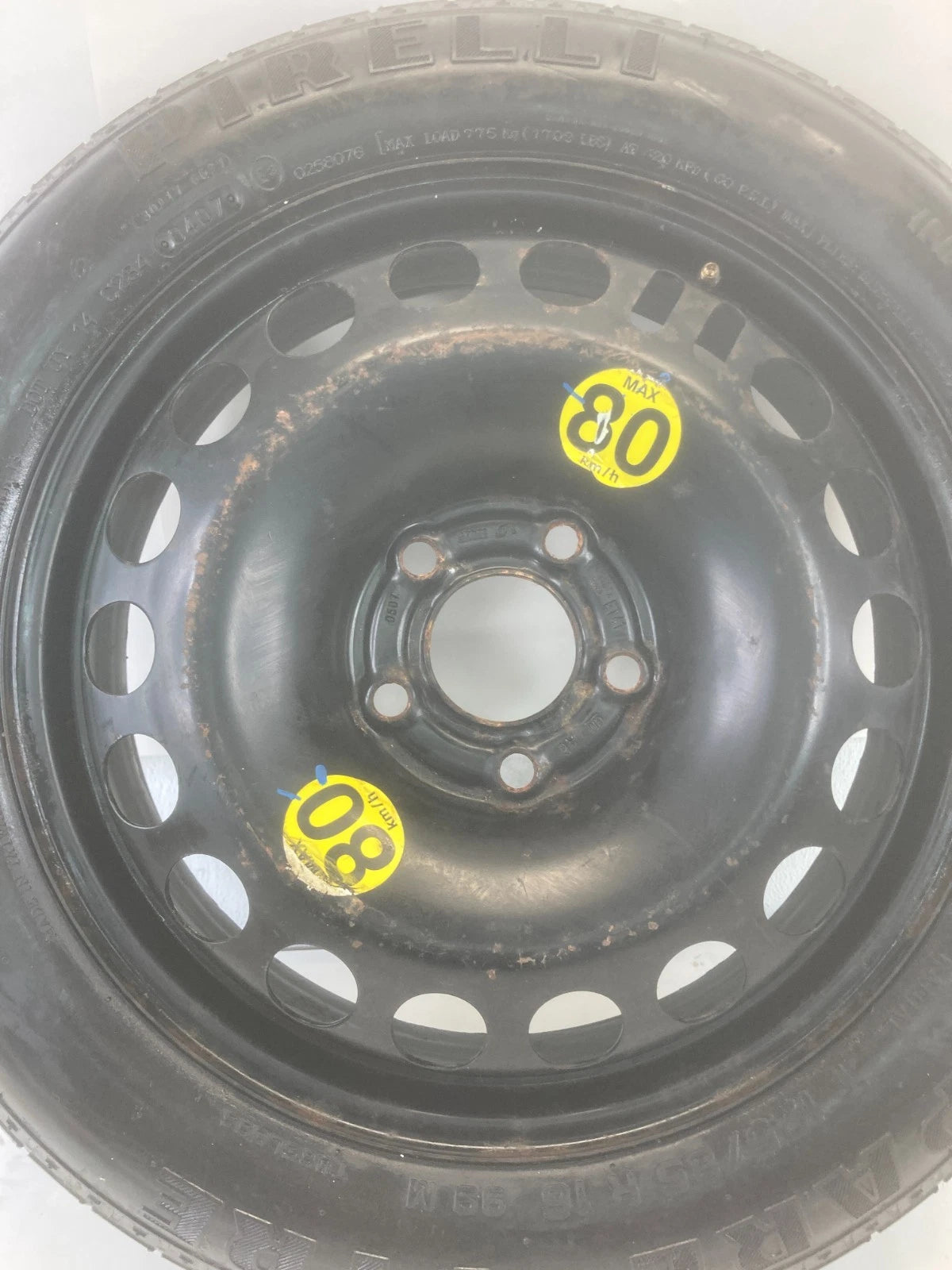 2003-2011 SAAB 9-3 EMERGENCY SPARE TIRE WHEEL RIM DONUT T125/85 R16 99M