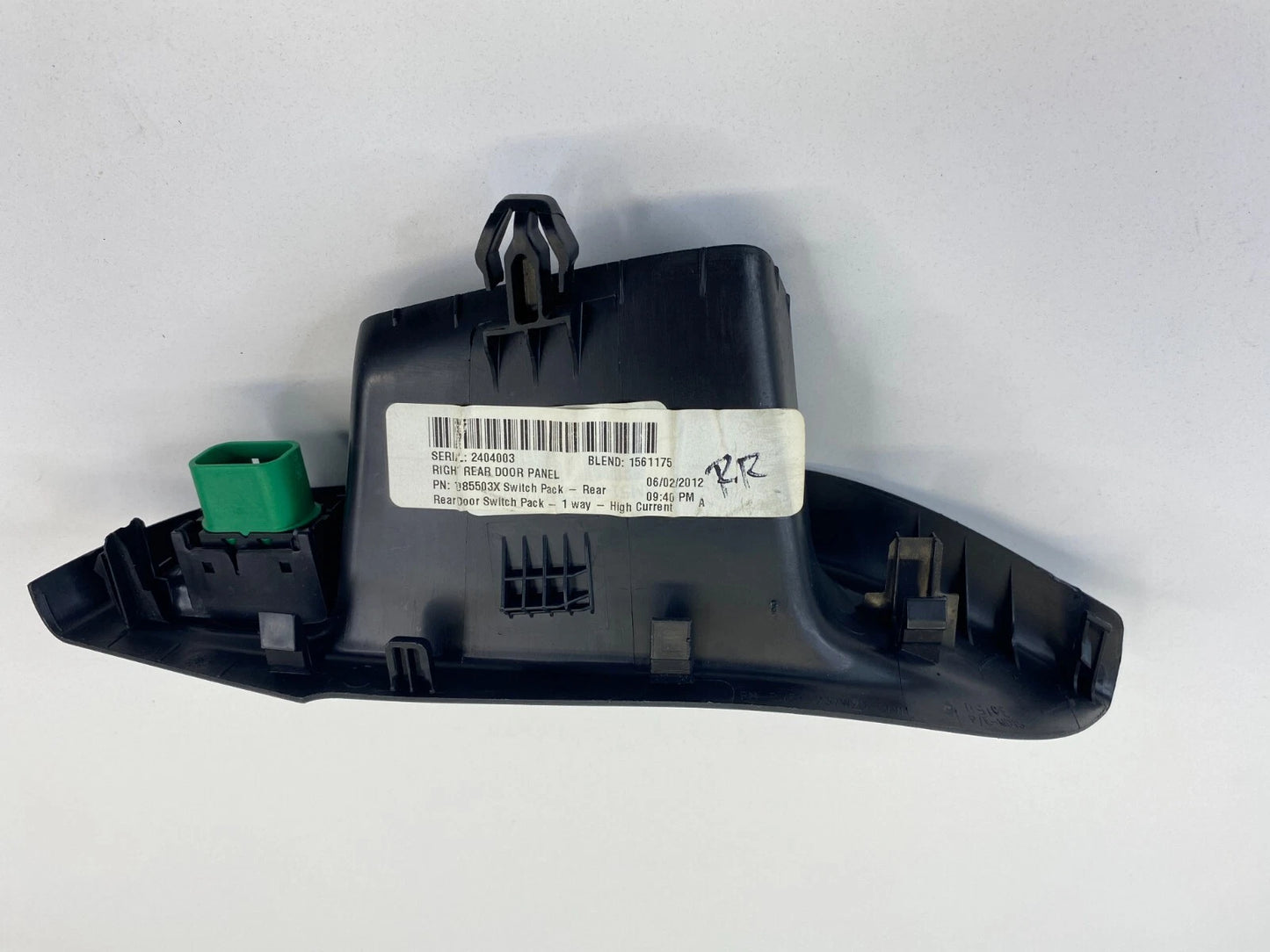 2012-2018 FORD FOCUS REAR RIGHT DOOR WINDOW SWITCH & BEZEL TRIM BM51237W20BA OEM