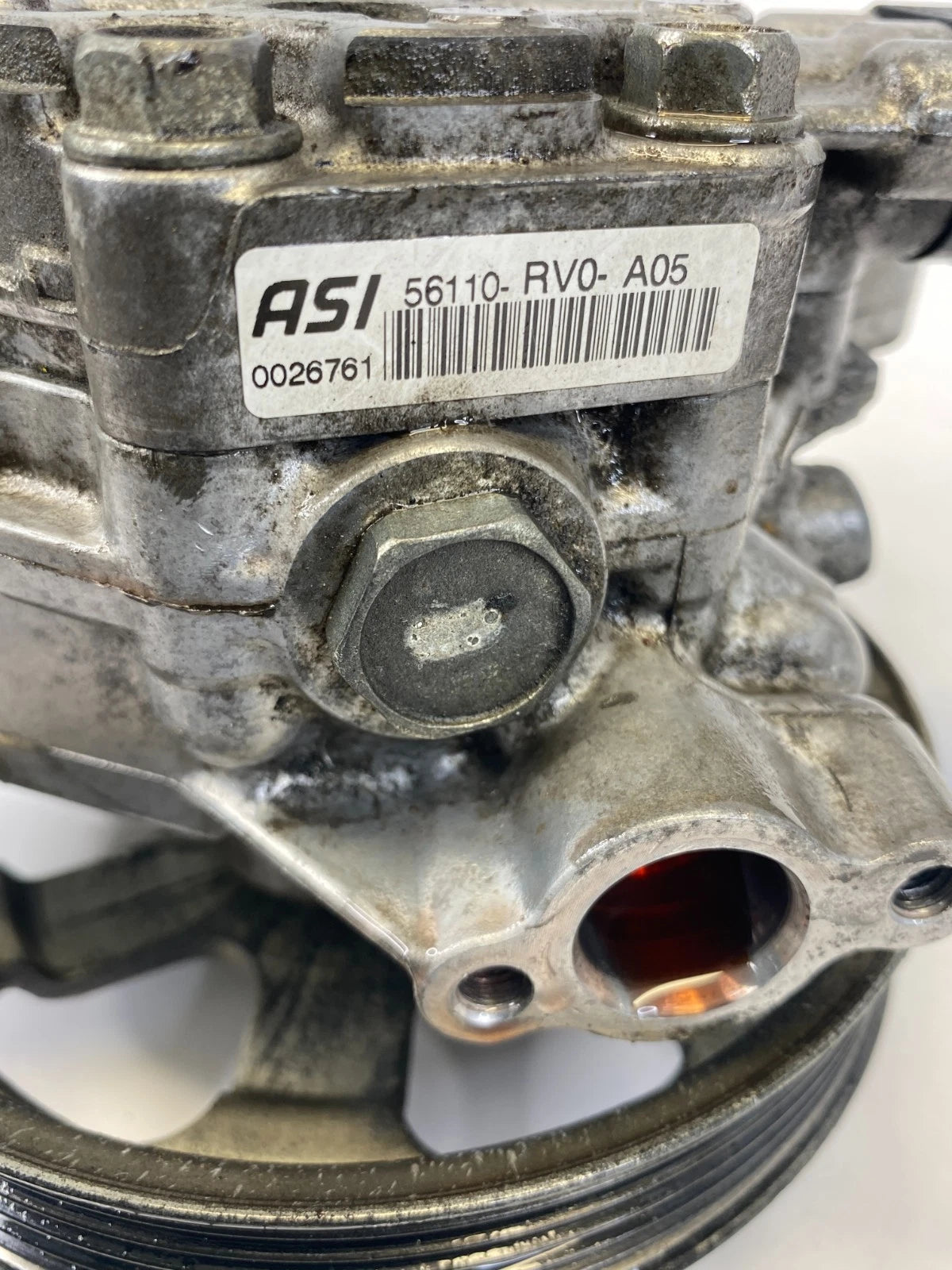 11-17 HONDA ODYSSEY 3.5L FWD A/T POWER STEERING PUMP ASSEMBLY 56110-RV0-A05 OEM