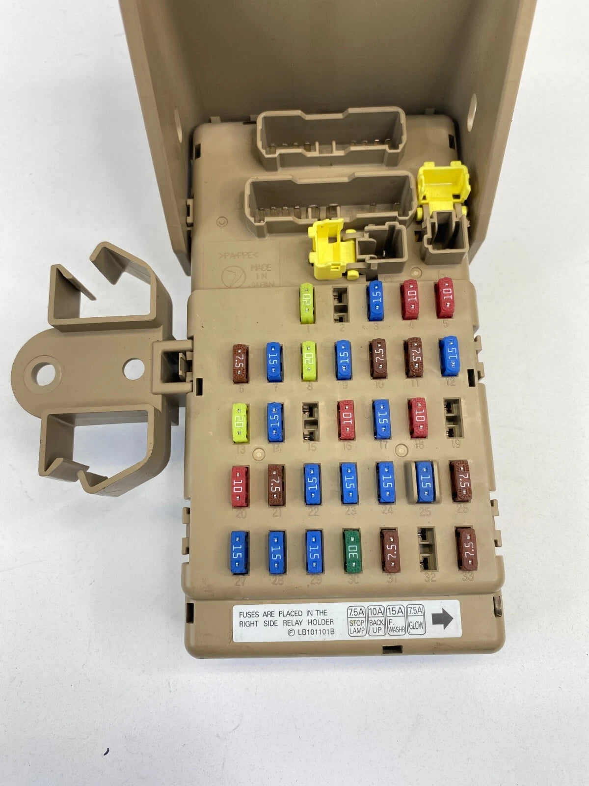 2009-2013 SUBARU FORESTER 2.5L INTERIOR DASH FUSEBOX FUSE BOX RELAY 82201FG010