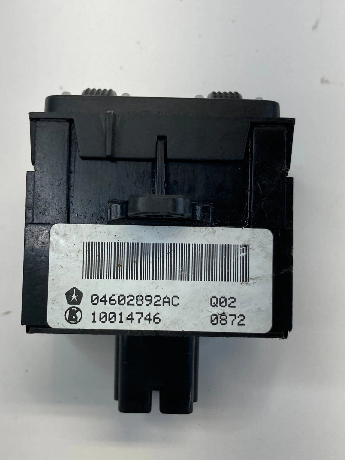 2011 2012 DODGE CHARGER DASH INTERIOR LIGHT DIMMER CONTROL SWITCH 4602892AC OEM