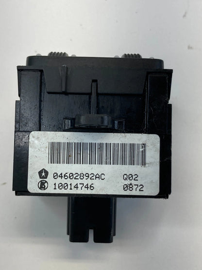 2011 2012 DODGE CHARGER DASH INTERIOR LIGHT DIMMER CONTROL SWITCH 4602892AC OEM