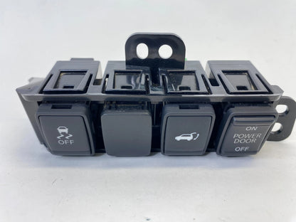 13-20 NISSAN PATHFINDER SWITCH PANEL POWER DOOR AND TRACTION W/TRUNK LIFGATE OEM