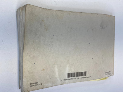 1996 96 HONDA ACCORD 2-DOOR OWNERS MANUAL INFORMATION HANDBOOK GUIDE BOOK OEM