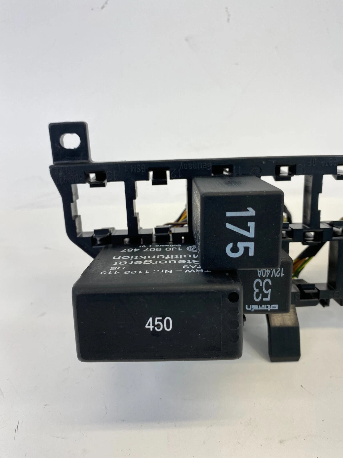 99-05 VWJETTA 98-10 BEETLE 2.8L FUSE MULTIFUNCTION RELAY BRACKET PANEL 1J0907487