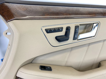 2006-2016 MERCEDES-BENZ E350 FRONT RIGHT SIDE INTERIOR DOOR PANEL W/ SWITCHES
