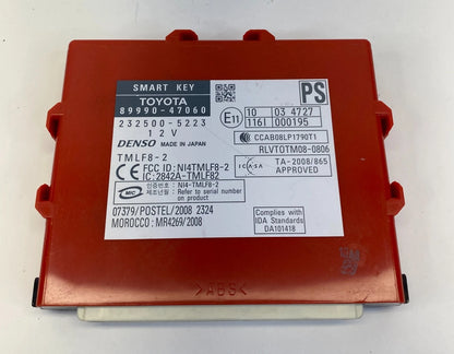 2010-2012 TOYOTA PRIUS SMART KEY COMPUTER CONTROL MODULE ECU OEM 89990-47060