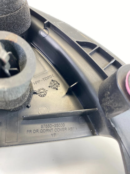 11-15 HYUNDAI SONATA INNER FRONT RIGHT DOOR MIRROR COVER CORNER TRIM 87660-3S000