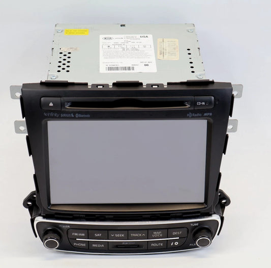 2014 2015 KIA SORENTO NAVIGATION AM/FM RADIO PLAYER DISPLAY SCREEN 96560-1UAA1VA