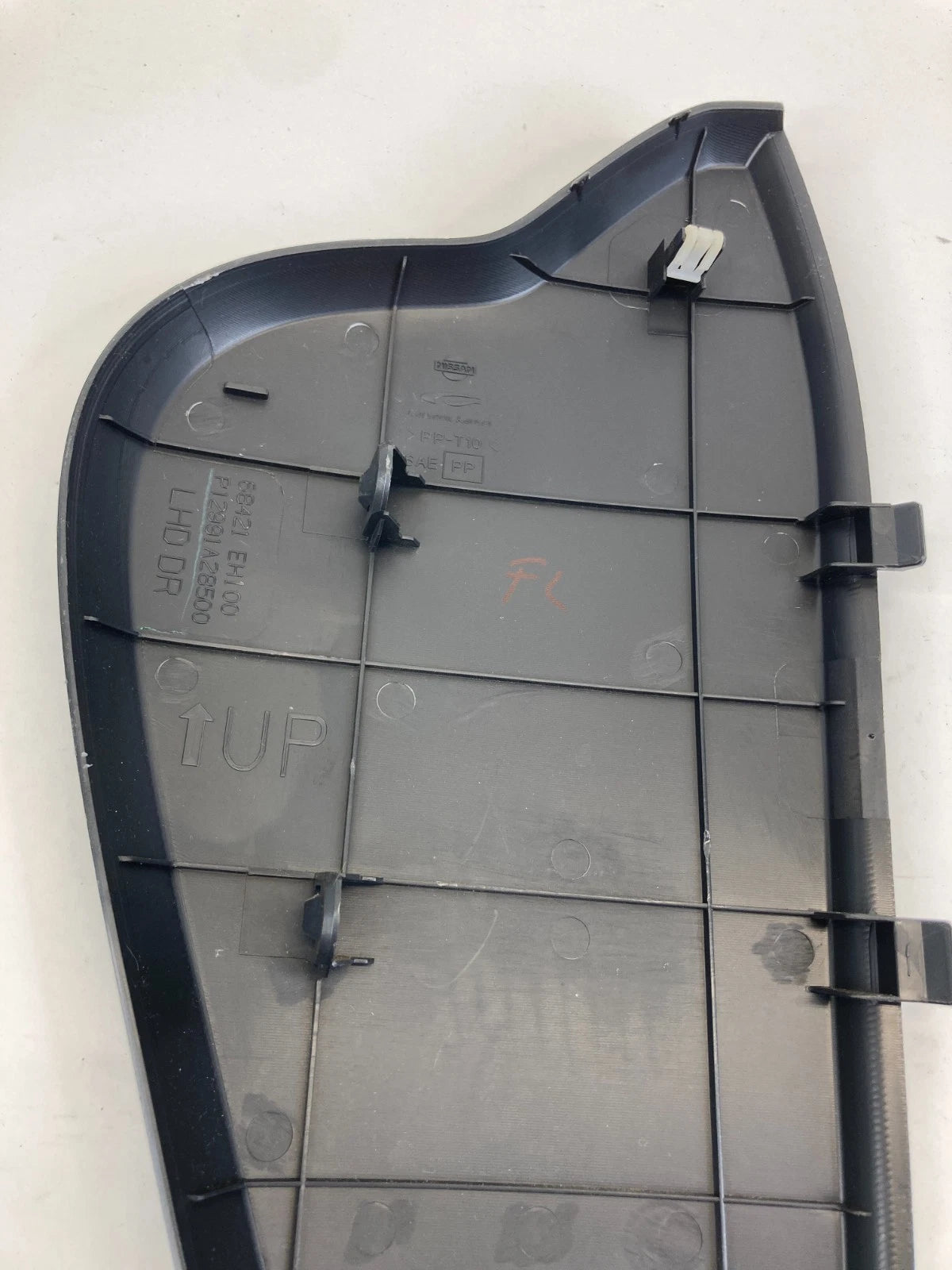 06-10 INFINITI M35 M45 LEFT DRIVER SIDE DASH END CAP COVER TRIM 68421-EH100 OEM