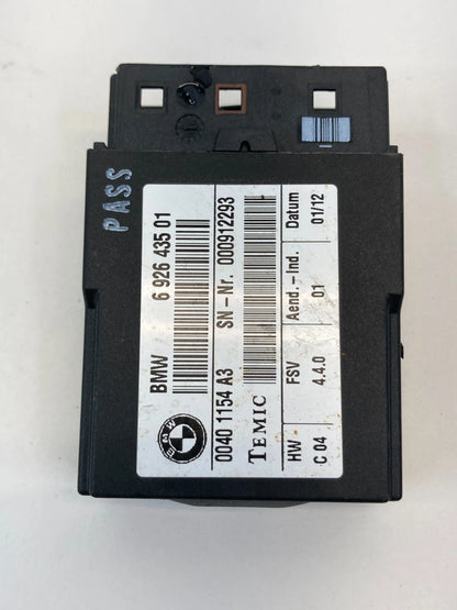 2007-2013 MINI COOPER FRONT SIDE SEAT COMPUTER CONTROL MODULE UNIT 6-926-435-01
