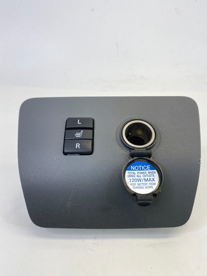 2010 2011 Toyota Prius Center Console Trim Heater Seat Warmer Swith Power Outlet