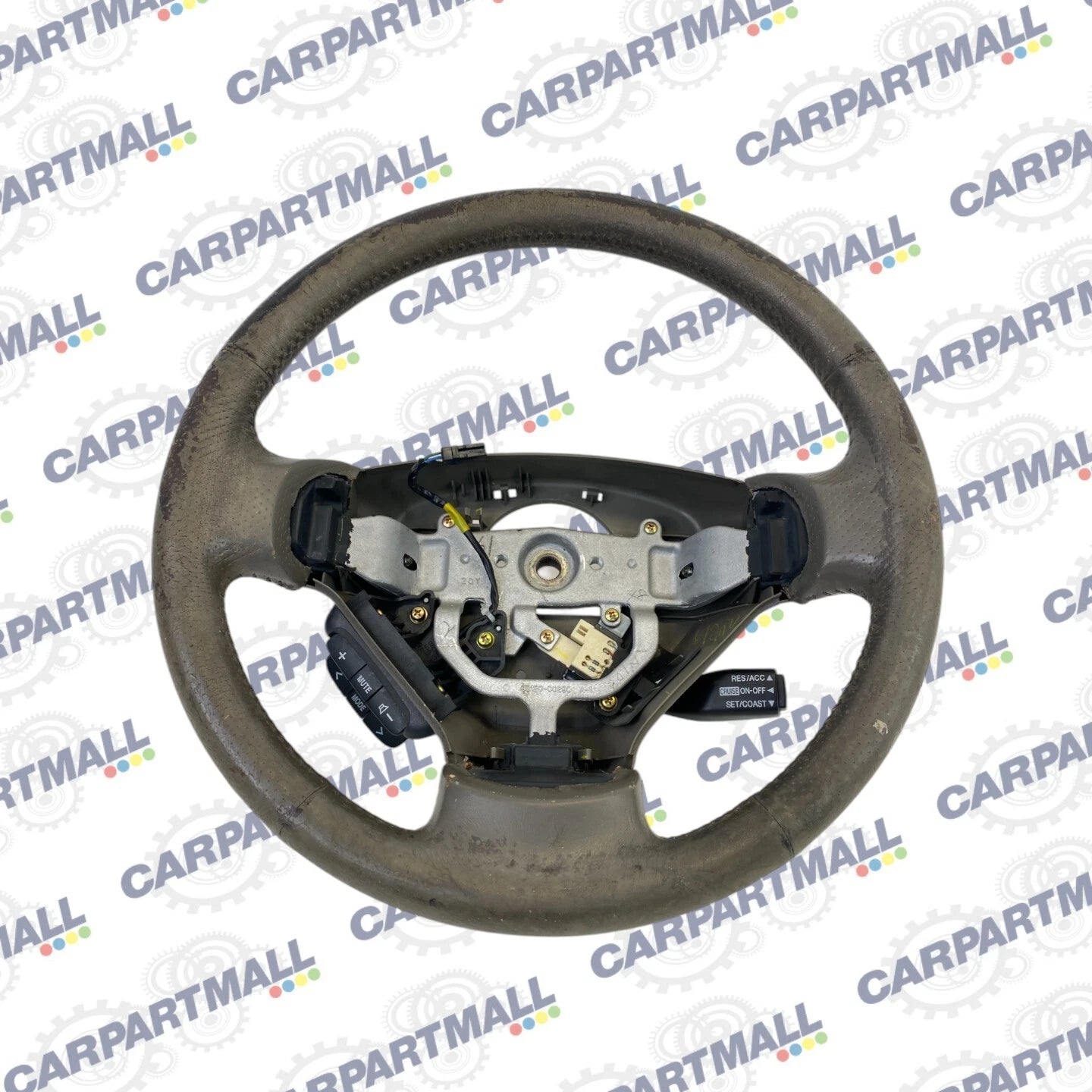 2003-2006 SUZUKI XL-7 2.7L A/T 4WD STEERING WHEEL ASSY W/ CRUISE CONTROLS OEM