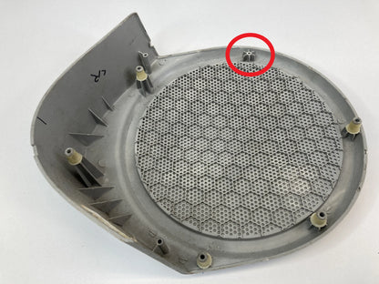 2007 08 07 08 DODGE CALIBER REAR LEFT DRIVER DOOR SPEAKER GRILL GRILLE RR LH OEM