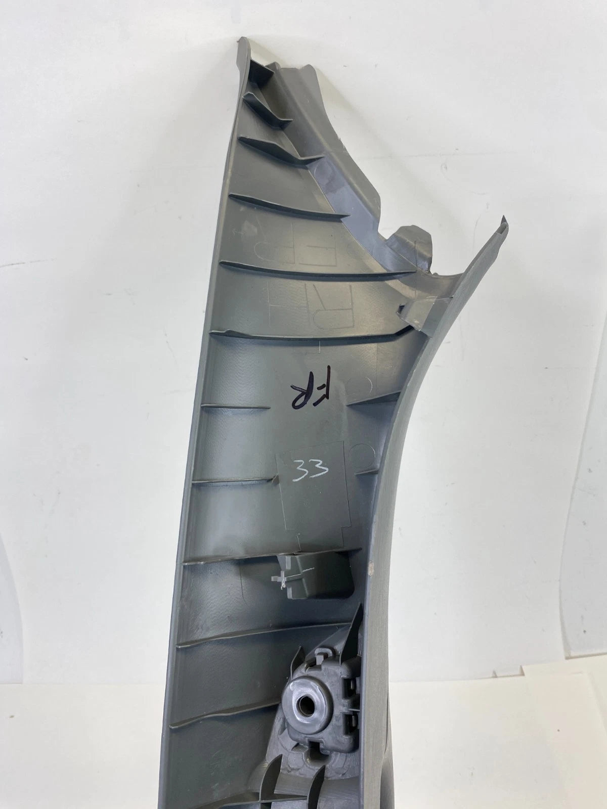 05-15 TOYOTA TACOMA RIGHT PASSENGER WINDSHIELD PILLAR TRIM PANEL W/ HANDLE OEM